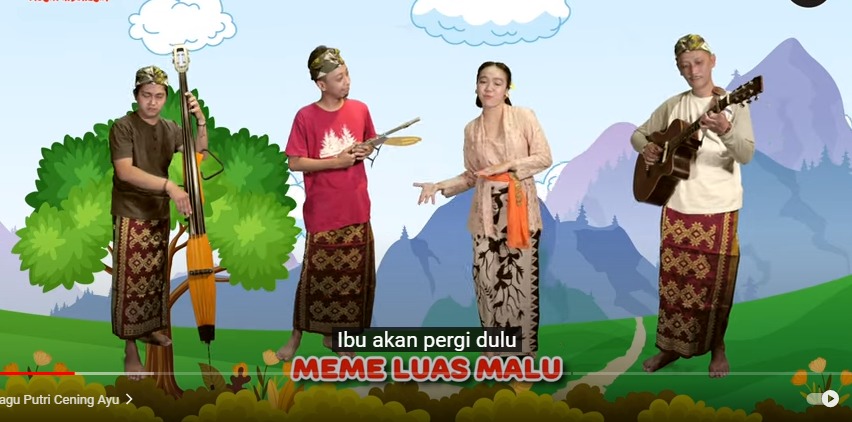 Lagu Puteri Cening Ayu oleh Gulali Musik Indonesia